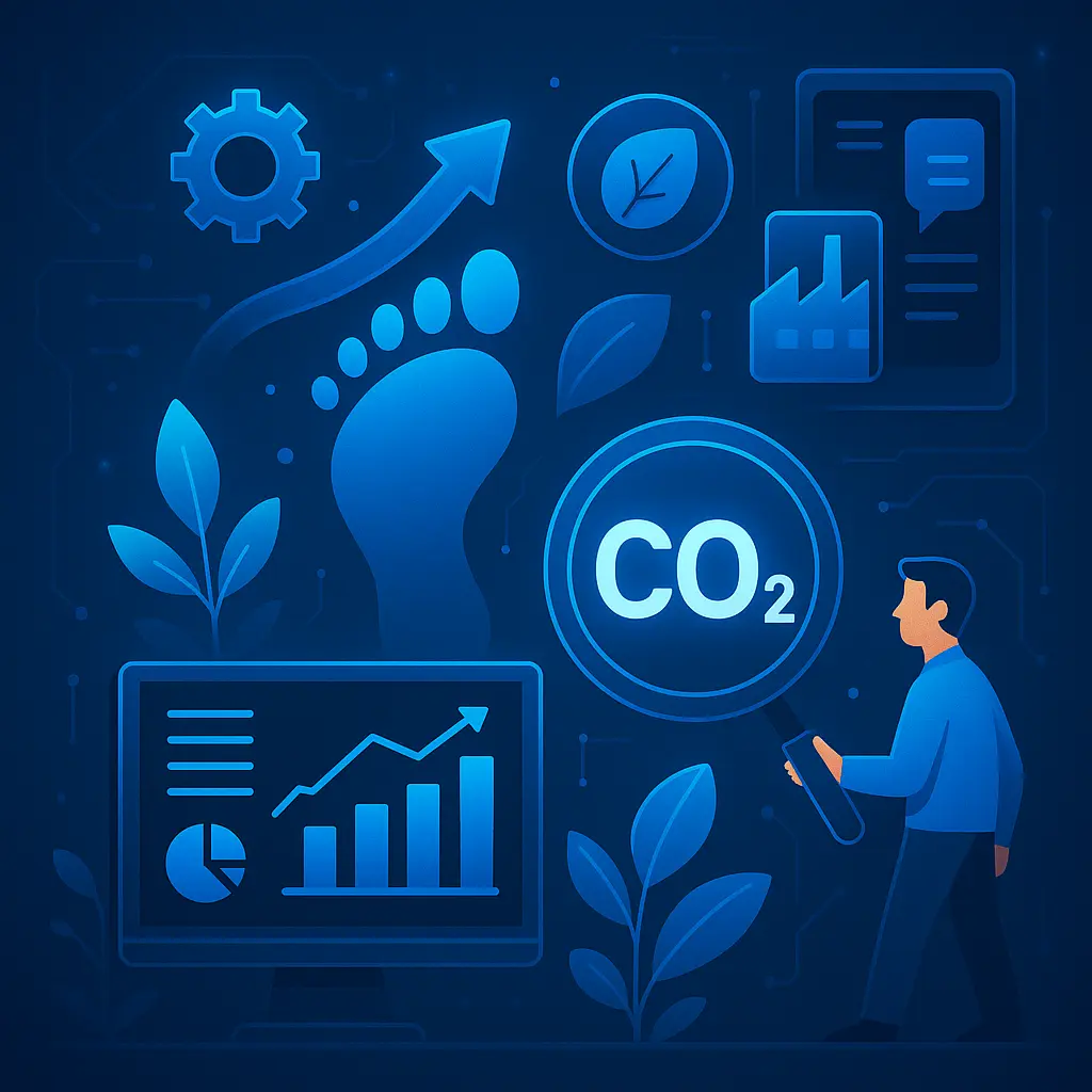 Integración de la medición de huella de carbono en la gestión empresarial